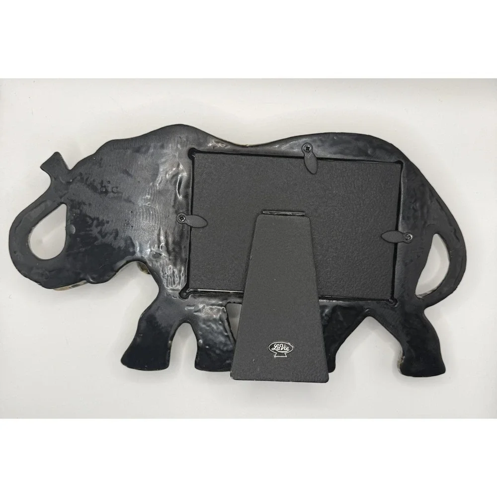 LaVie Safari Elephant Photo Frame 3.5x5 Animal Print Resin Picture Frame